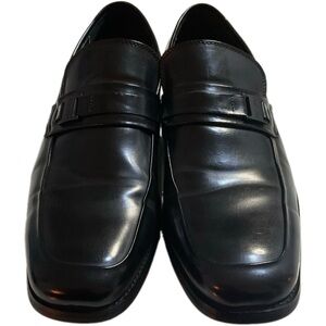 Kenneth Cole Reaction Black Slip-On Loafers